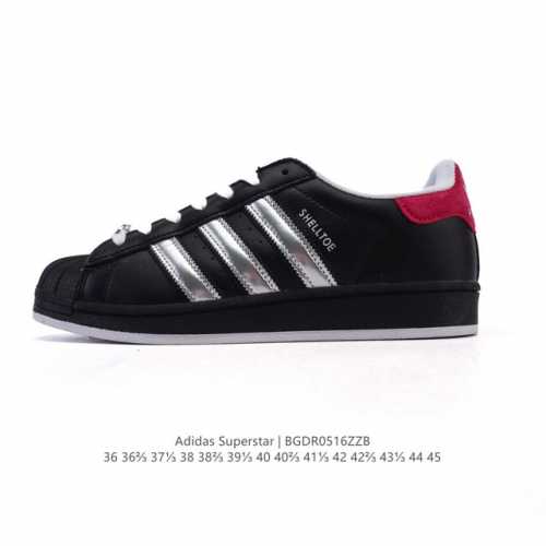 New Adidas Superstar Trefoil Classic Shell Toe Series New Casual Sneakers Trendy