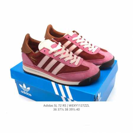 Adidas SL 72 Shoes Classic Retro Thin-Soled Sneakers T-Toe Shoes Originals Retro - Click Image to Close