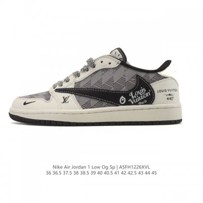 Company-grade Nike Air Jordan 1 Low Og Sp Military Blue AJ1 (Reverse Swoosh) 20