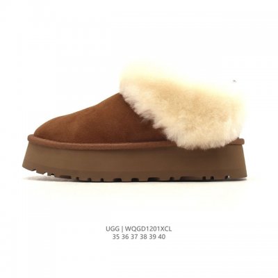Company-grade Ugg snow boots with a large fur collar! A must-have for autumn and