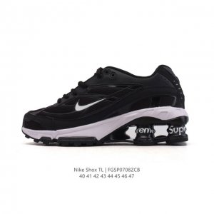 Nike Shox Tl Men's Sneakers Thick-soled Heightening Daddy Shoes Take Mechanical