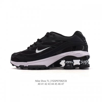 Nike Shox Tl Men's Sneakers Thick-soled Heightening Daddy Shoes Take Mechanical