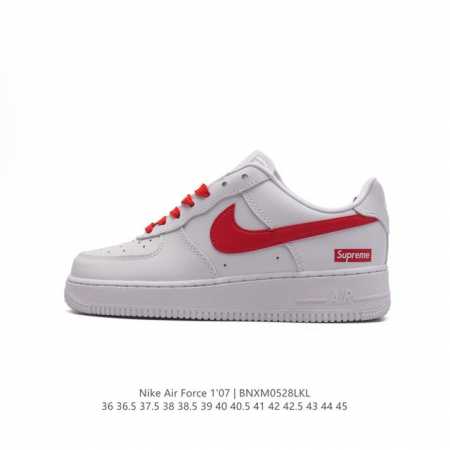 supreme X Nike Air Force 1 Low af1 supreme Cu9225-101 36 36.5 37.5 38 38.5 39 4 - Click Image to Close