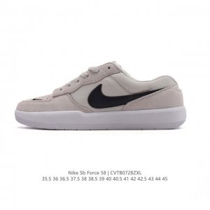 Nike SB Force 58 Skateboarding Shoe. Bringing cutting-edge innovation to the str