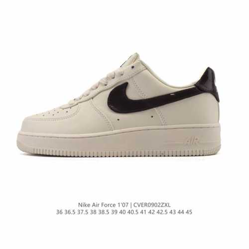 Nike Air Force 1 '07 Low Air Force One White Cushioned Shoes, a versatile low-t