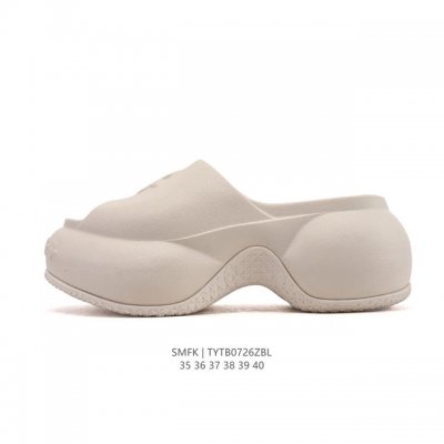 Corporate-grade Smfk Cross-Flower Women's Thick-Sole Heightening Sandals with Bu