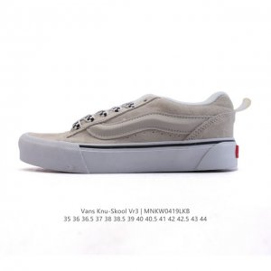 Vans Knu-Skool Vr3 Lx Logo Vans Knuskool Imranpotato Og 35-44 Mnkw0419Lkb