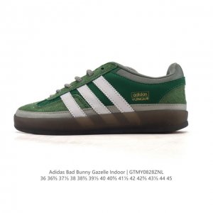 Corporate-grade adidas T-toe shoe collection, Bad Bunny x Adidas Gazelle Indoor