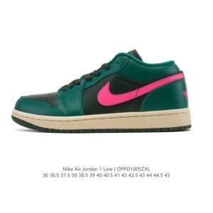Nike Air Jordan 1 Low AJ1, a low-top retro-style casual basketball shoe. Inspire