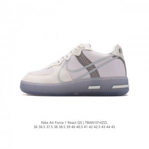 Nike Air Force 1 React Qs force 1 Cq8879 : 36 36.5 37.5 38 38.5 39 40 40.5 41 4