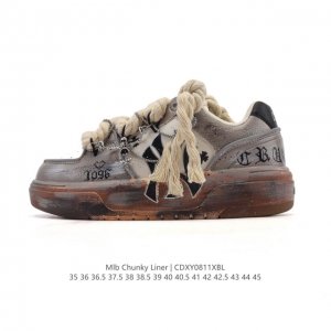 Mlb Chunky Liner Basic, a popular company-grade senior shoe series, features lig
