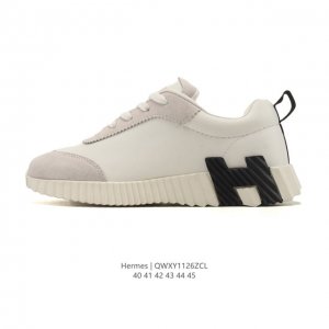 Hermes Hermes Street Style Sneakers for Men: Exuding Vitality, Lightweight and C