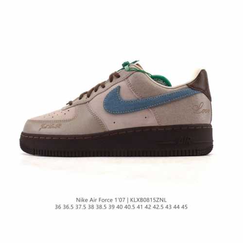 New Af1 Nike Air Force 1 '07 Low, a versatile sneaker with a thick, cushioned s