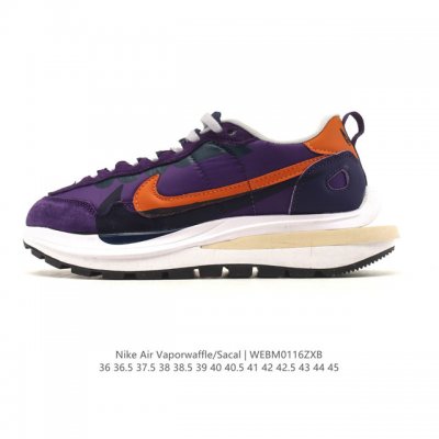 Nike Sacai X Nike Vaporwaffle 3.0 Runway Collaboration: A platform sneaker with
