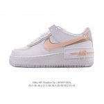 Nike Nike low-top sneakers Air Force One Af1 macaron Af1 thick-soled height-enha
