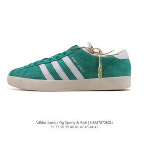 Corporate-grade Adidas Sporty & Rich x Samba Og Adidas Low-Top Derby Sneakers Ih