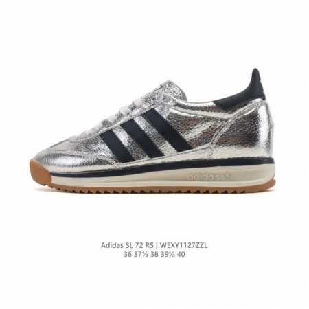 Adidas SL 72 Shoes Classic Retro Thin-Soled Sneakers T-Toe Shoes Originals Retro - Click Image to Close
