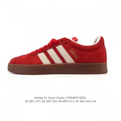 Adidas Vl Court Classic Shoes Sports and Leisure Sneakers German Training Shoes