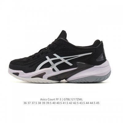Company Grade ASICS Court Ff 3 OC Tennis Shoes, Novak Djokovic's Third Generati