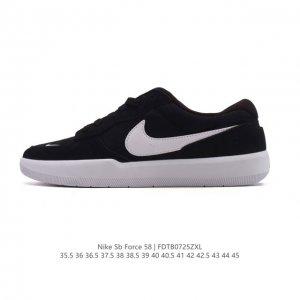 Nike SB Force 58 Skateboarding Shoe. Bringing cutting-edge innovation to the str