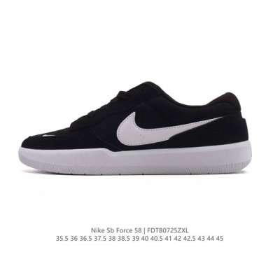 Nike SB Force 58 Skateboarding Shoe. Bringing cutting-edge innovation to the str