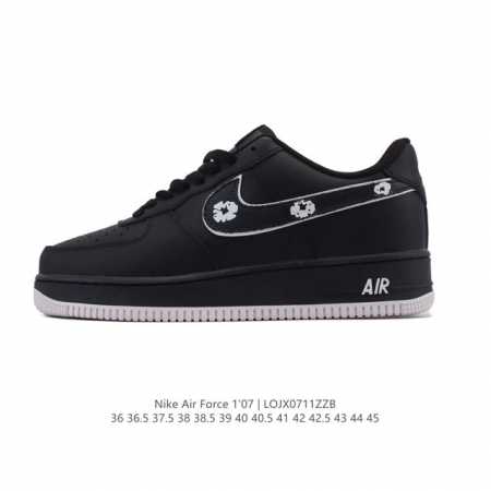 Authentic Nike Air Force 1 '07 Low Air Force One white shoes with air cushion, l - Click Image to Close