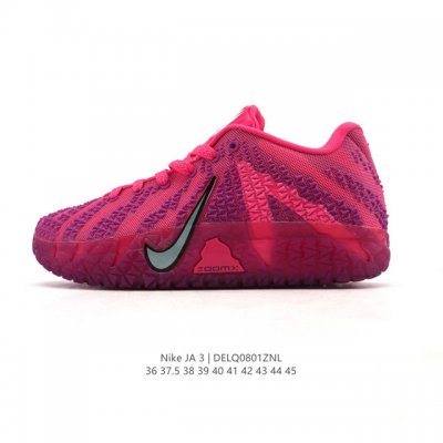 New Corporate Nike Ja 3 Shoes: The Morant III basketball shoe, the Nike Ja 3, p