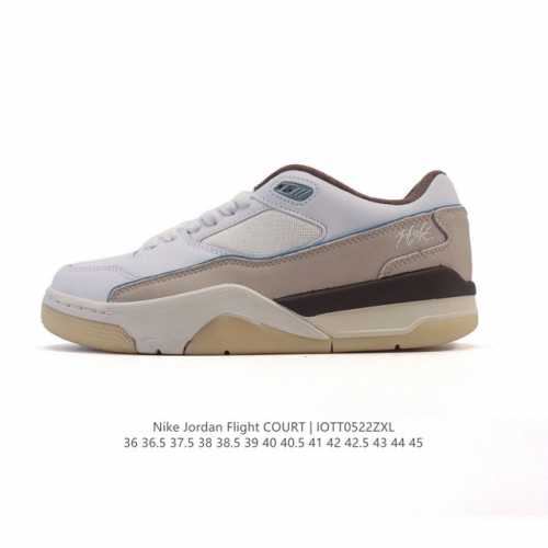 Nike Jordan Flight Court Fashionable, Casual, Non-Slip And Wear-Resistant Low-To