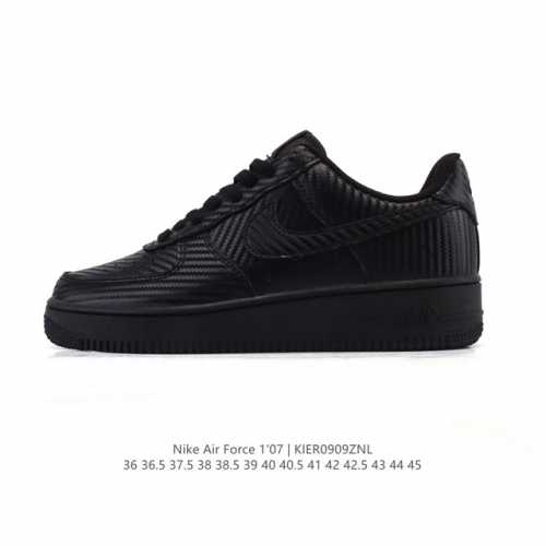 Corporate-grade Nike Air Force 1 '07 Low, a versatile, low-top, thick-soled, he