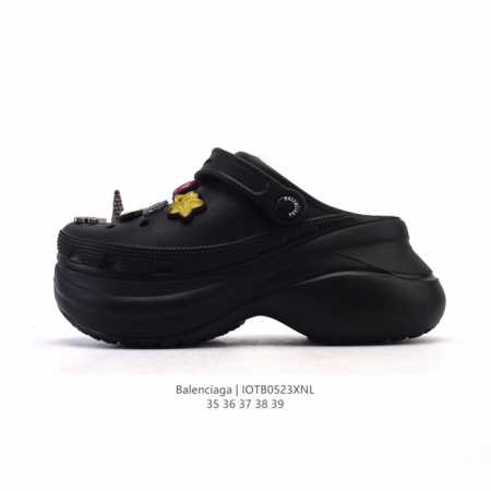 Company-Level Balenciaga Parisian Family Women's Thick-Soled Height-Enhancing Cl - Click Image to Close
