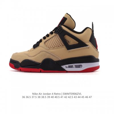 Nike Air Jordan 4 Retro Og Michael Jordan Aj4 Generation Joe 4 low-top retro cas