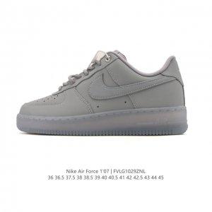 Company-grade Nike Air Force 1 '07 Low sneakers, thick-soled, height-increasing,