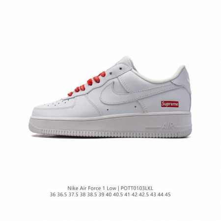 supreme X Nike Air Force 1 Low af1 supreme Cu9225-101 36 36.5 37.5 38 38.5 39 4 - Click Image to Close