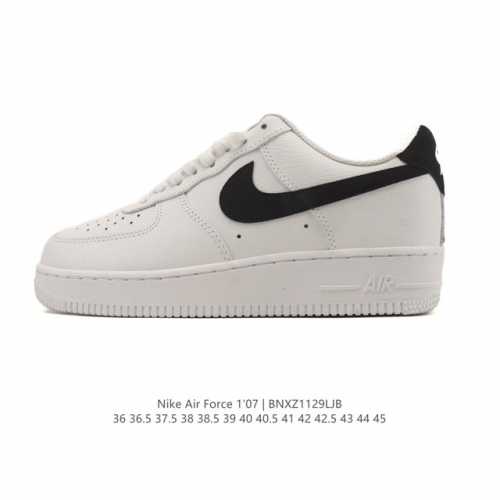 Nike Air Force 1 '07 Low, a versatile, platform, low-top, casual athletic sneak