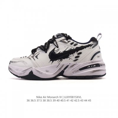 Corporate Nike Air Monarch IV men's and women's training shoes, thick-soled dad