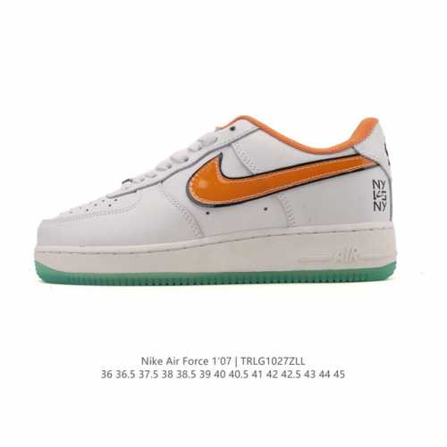 Special Offer Nike Air Force 1 '07 Low. Air Force 1 low-top white sneakers with