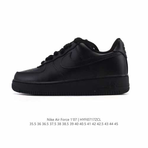 Nike Air Force 1 '07 Low, a cushioned white sneaker. This versatile, low-top, th