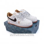 Louis Vuitton X Nike Air Force 1 Low Force 1 Dv0670 36 36.5 37.5 38 38.5 39 40 4