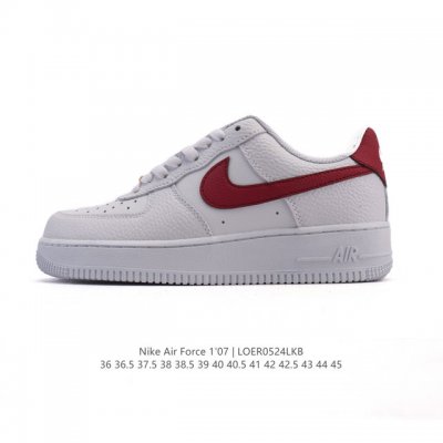 Nike Air Force 1 '07 Low Air Force One White Shoes With Air Cushion 2025 New Low