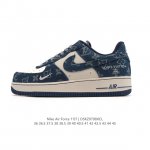 Company-level Af1 Nike Air Force 1 '07 Low Air Force One white shoes Louis Vuit