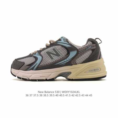 Authentic New Balance Nb530 Retro Running Shoes, Thick Sole, Height Increasing, - Click Image to Close