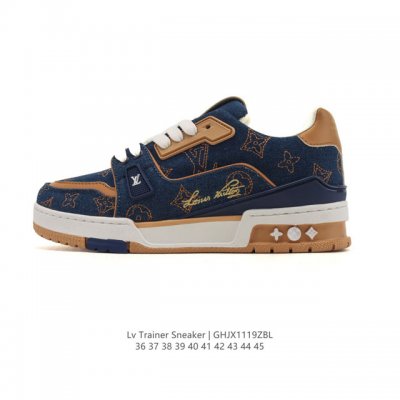 Company-grade Louis Vuitton Trainer Sneaker Low, fashionable athletic shoes, tr