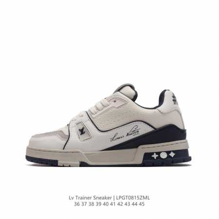 Louis Vuitton Lv 3D logo lv louis Vuitton Trainer Sneaker Low 35-45 Lpgt0815Zml - Click Image to Close