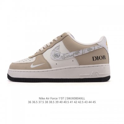 New Af1 Nike Air Force 1 '07 Low, a versatile sneaker with a thick, cushioned s