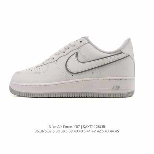 Nike Air Force 1 '07 Low, a versatile, low-top, platform, height-increasing cas