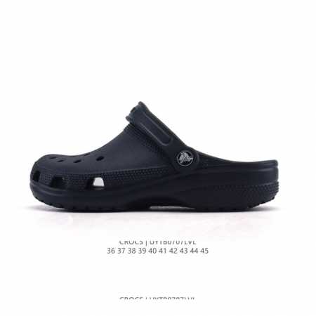 Crocs Beach Hole Shoes Men's and Women's Casual Thick-soled Height-enhancing San - Click Image to Close