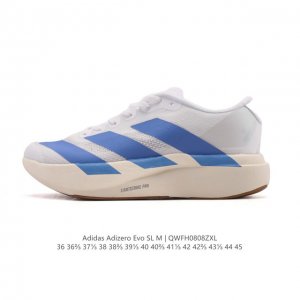 Adidas Adizero Evo Sl Sport Comfort, Non-Slip, and Wear-Resistant Low-Top Runnin