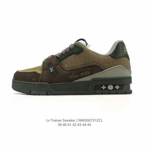 Louis Vuitton LV Louis Vuitton sneakers, fashionable sneakers with trendy thick
