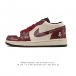 Nike Air Jordan 1 Low AJ1, a low-top retro-style casual basketball shoe. Inspir