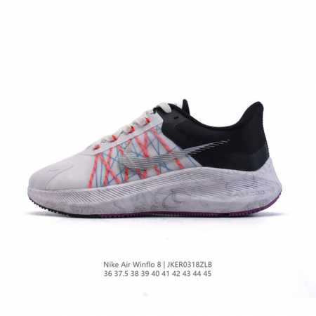 140 Nike Zoom Winflo 8 8 Flywire Zoom Air Cushion Cw3419 36-45 Jker0318Zlb - Click Image to Close